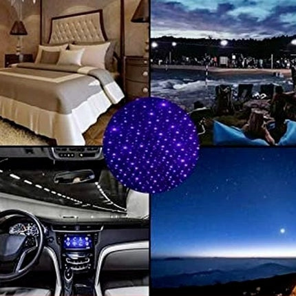 Mini stjerneprojektor lampe med USB