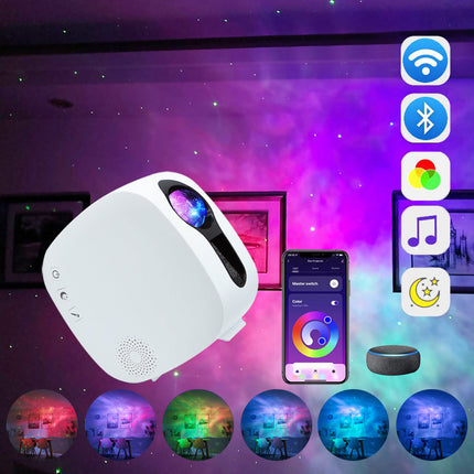 Smart stjernehimmel projektor med Bluetooth Wifi
