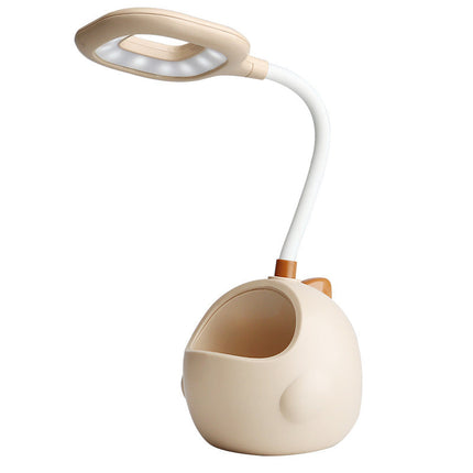 Dinosaur LED sengelampe med penneholder