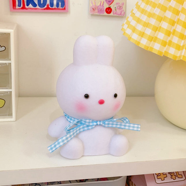 Sød kanin natlampe i blød silikone