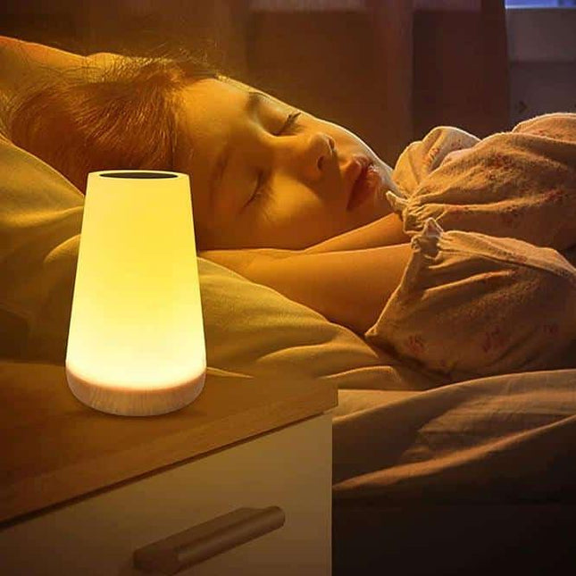 Natlampe med farveskift og fjernbetjening