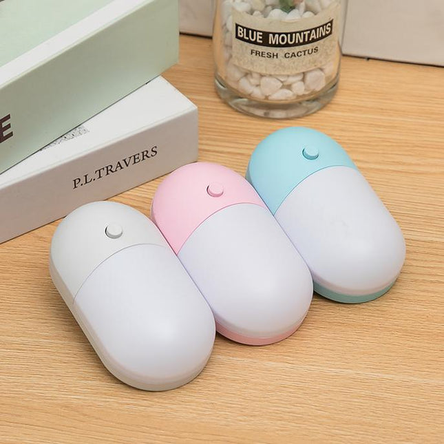 Tofarvet LED vågelampe til stikkontakt