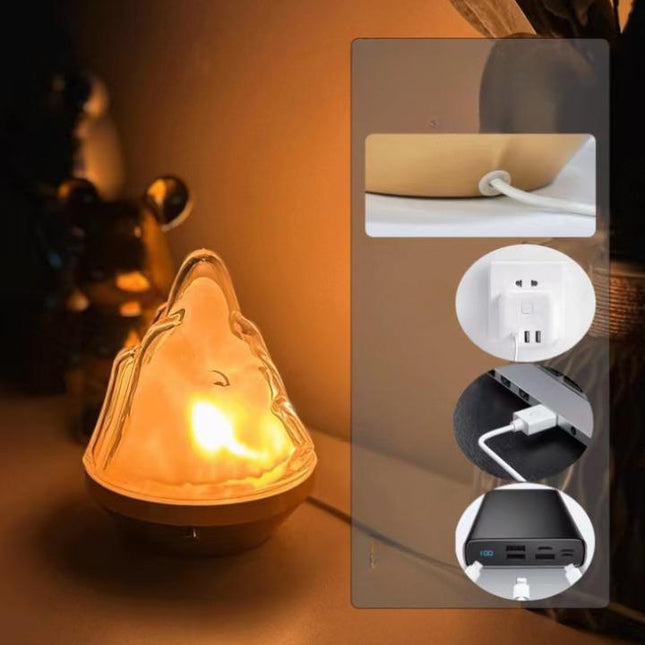 Bjerg natlampe med 16 forskellige farver