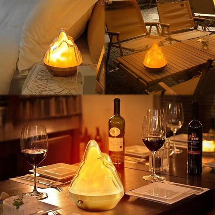 Bjerg natlampe med 16 forskellige farver