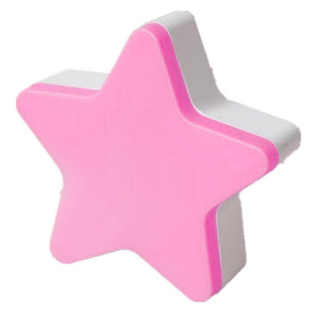 Stjerneformet LED natlampe til stikkontakt