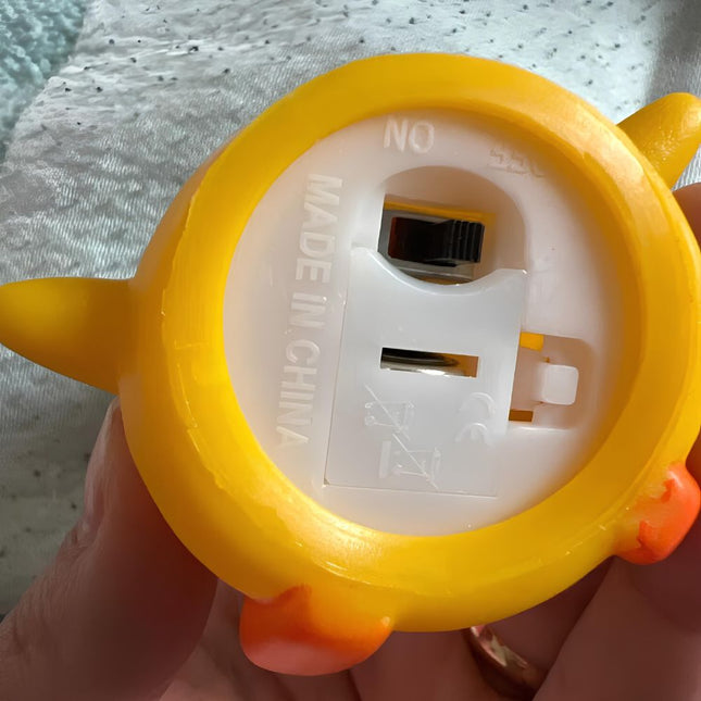 Sæt med tre søde ællinge natlamper