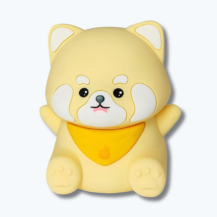 Kawaii hund natlampe i blød silikone