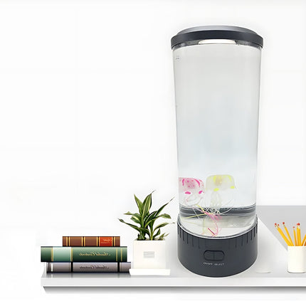 LED akvarielampe med svømmende vandmænd