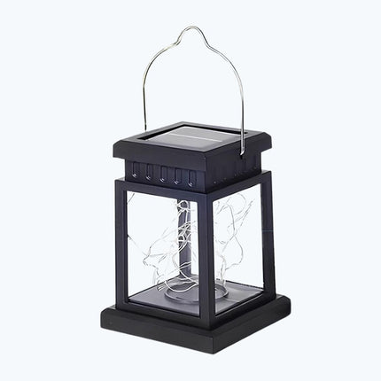 Bærbar solcelle lanterne til udendørs brug