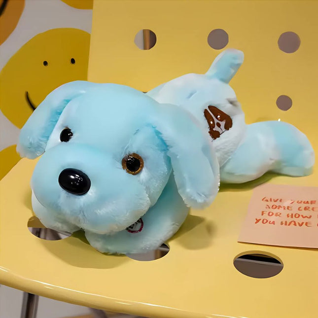 Lysende hundehvalp bamse med LED