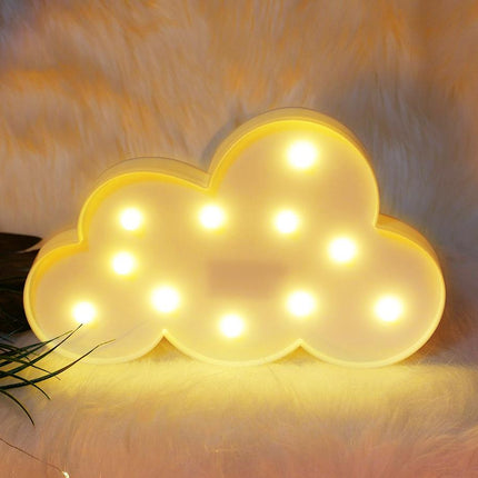 Skyformet LED væglampe med lys