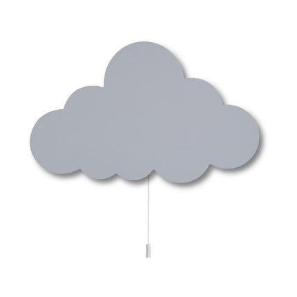 Sky væglampe i træ til børneværelset