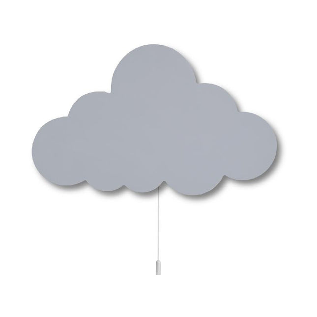 Sky væglampe i træ til børneværelset