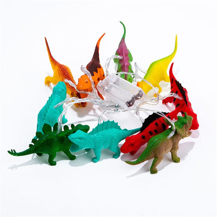 Lyskæde med dinosaurer til børneværelset
