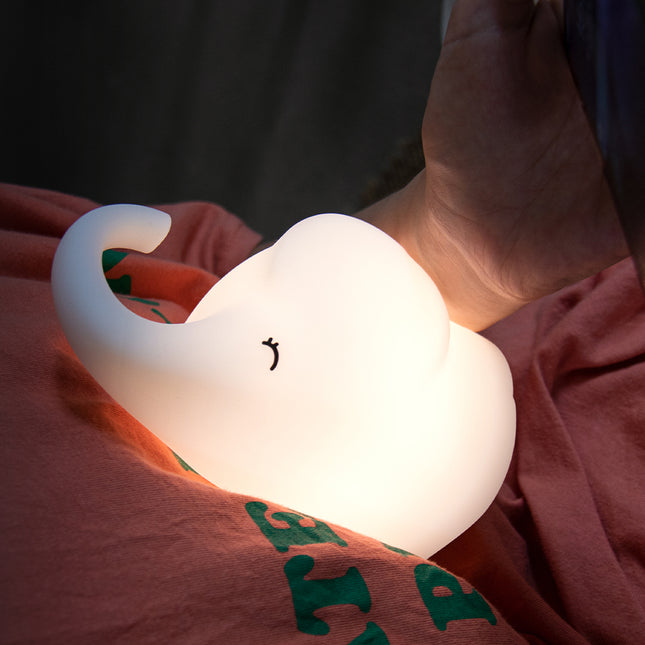 Elefant natlampe til børneværelset