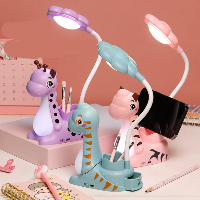 Dinosaur LED sengelampe til børneværelset