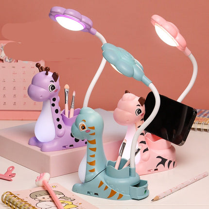 Dinosaur LED sengelampe til børneværelset