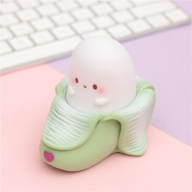 Sød banan natlampe til børneværelset