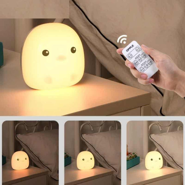 Kompakt magnetisk pingvin natlampe