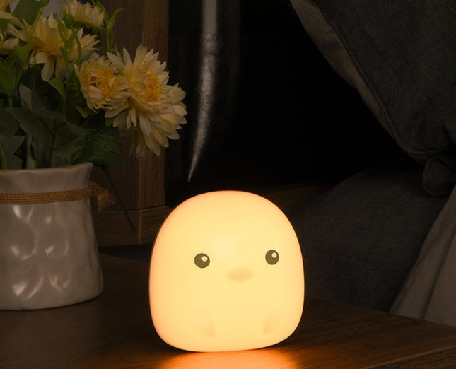 Kompakt magnetisk pingvin natlampe