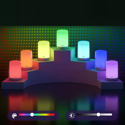 Smart touch-bordlampe med app-styring