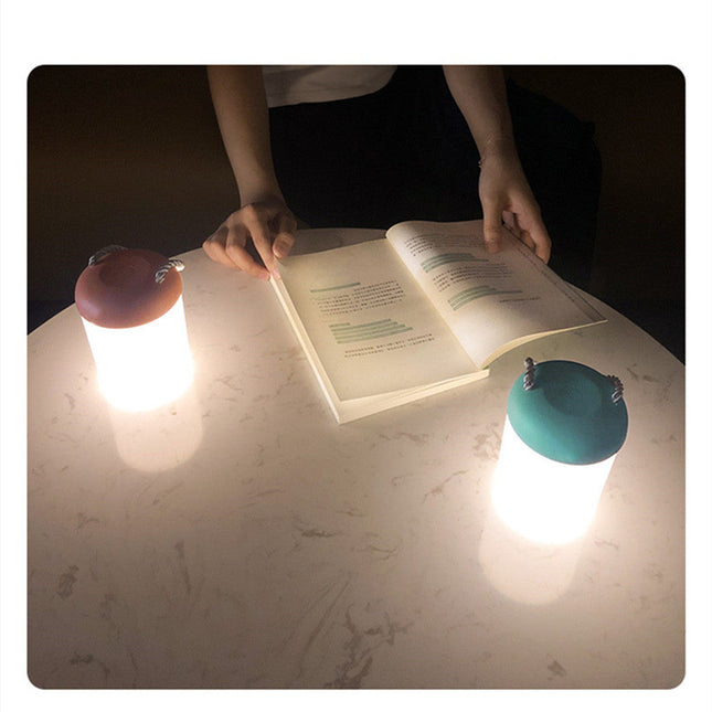 Transportabel lanterne med dæmpbart lys