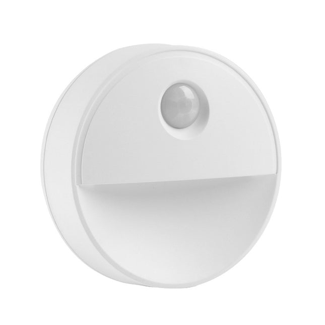 Rund LED lampe med bevægelsessensor