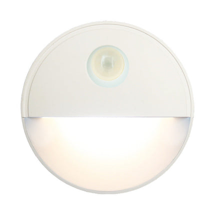 Rund LED lampe med bevægelsessensor