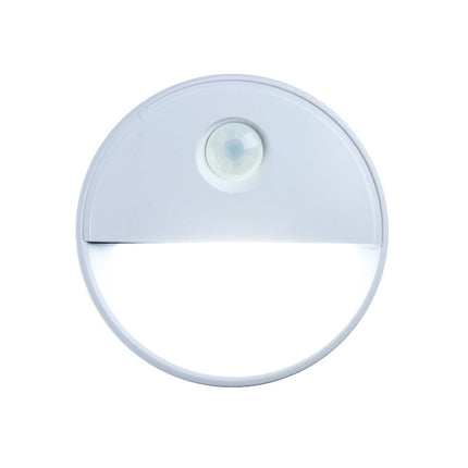 Rund LED lampe med bevægelsessensor