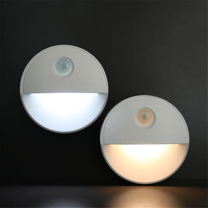 Rund LED lampe med bevægelsessensor