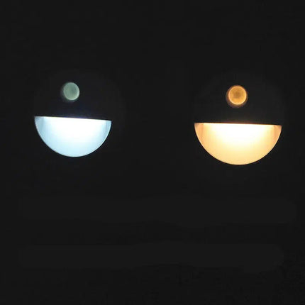 Rund LED lampe med bevægelsessensor