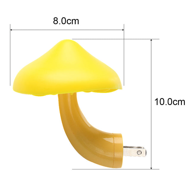 LED natlampe til stikkontakt svamp