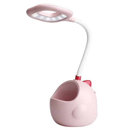 Dinosaur LED sengelampe med penneholder