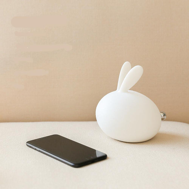 Farverig kanin LED-lampe med touch