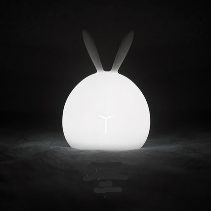 Farverig kanin LED-lampe med touch