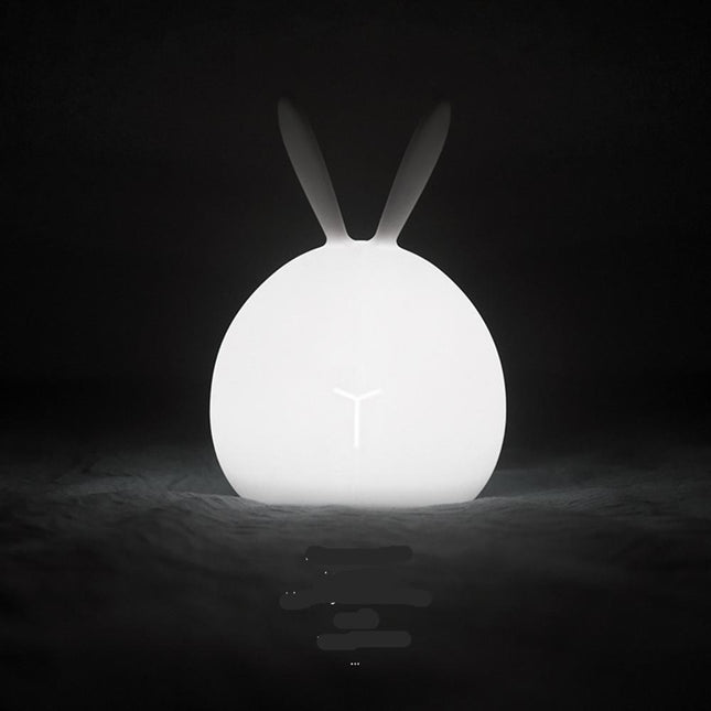 Farverig kanin LED-lampe med touch