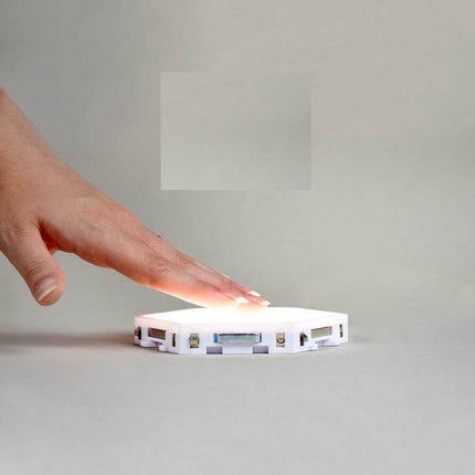 Modulær sekskantet LED væglampe med touch