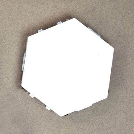 Modulær sekskantet LED væglampe med touch