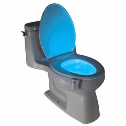 Toilet LED lys med bevægelsessensor