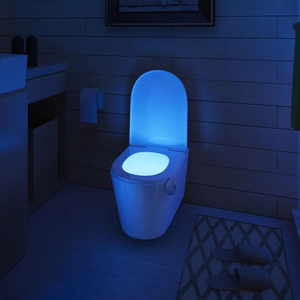 Toilet LED lys med bevægelsessensor