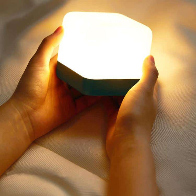 LED vippelampe med timer og touch