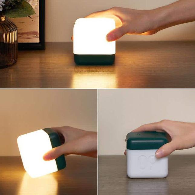 LED vippelampe med timer og touch
