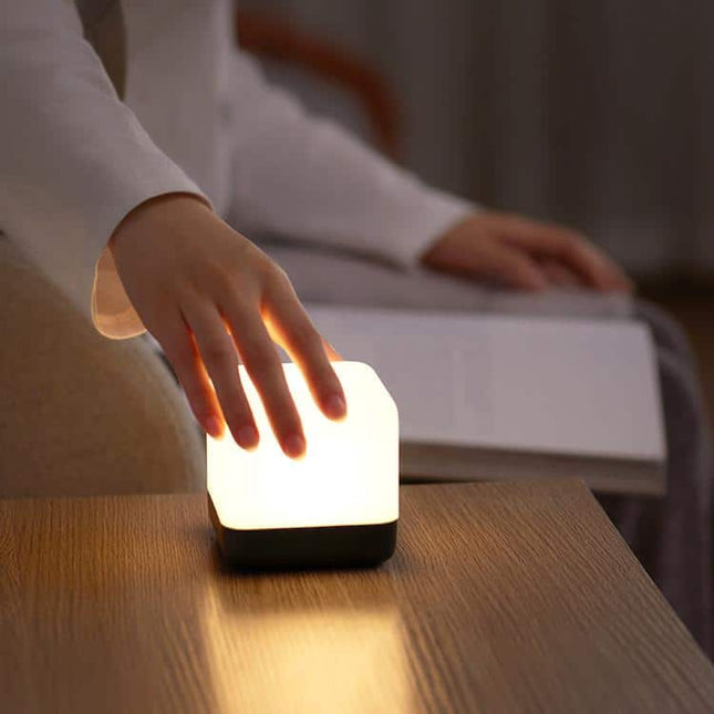 LED vippelampe med timer og touch