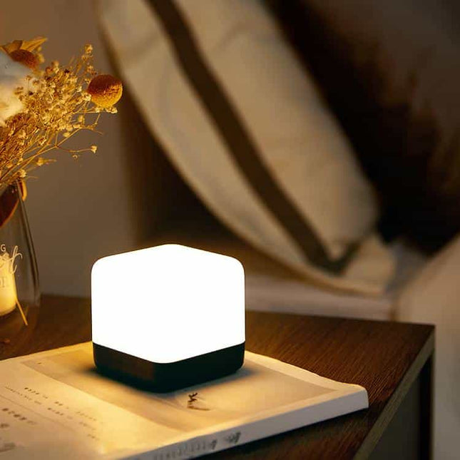 LED vippelampe med timer og touch