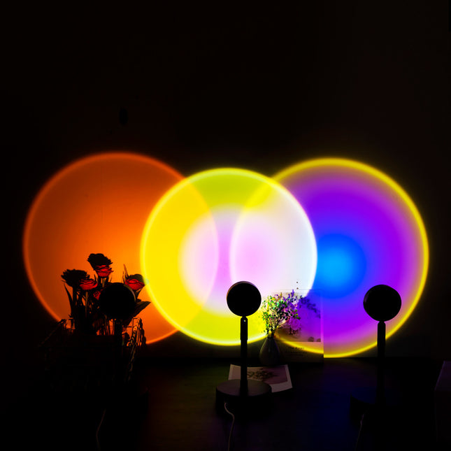 USB solnedgang projektor lampe til stemning