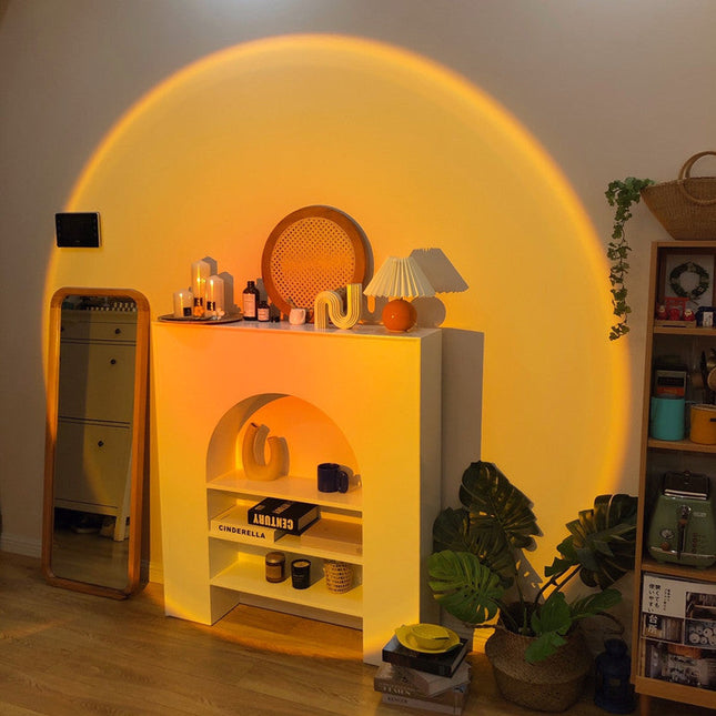 USB solnedgang projektor lampe til stemning