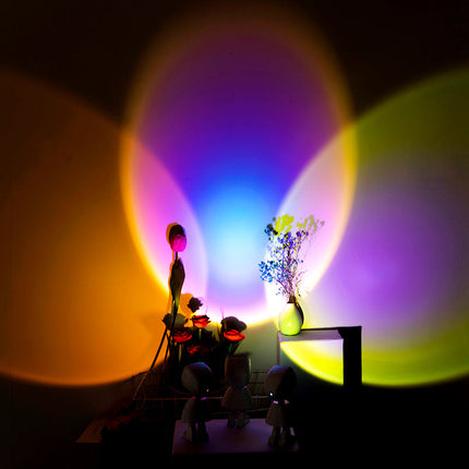USB solnedgang projektor lampe til stemning