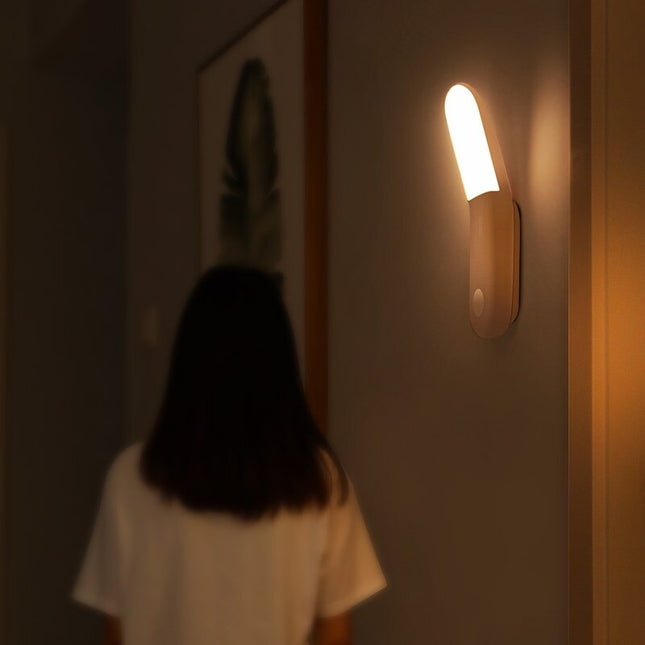 Magnetisk genopladelig LED væglampe med touch