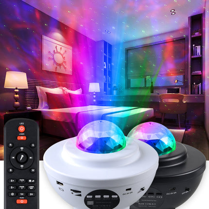 Stjernehimmel projektor lampe med fjernbetjening