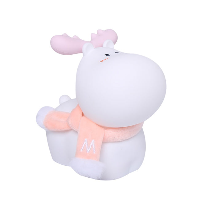 Genopladelig natlampe formet som en hjort